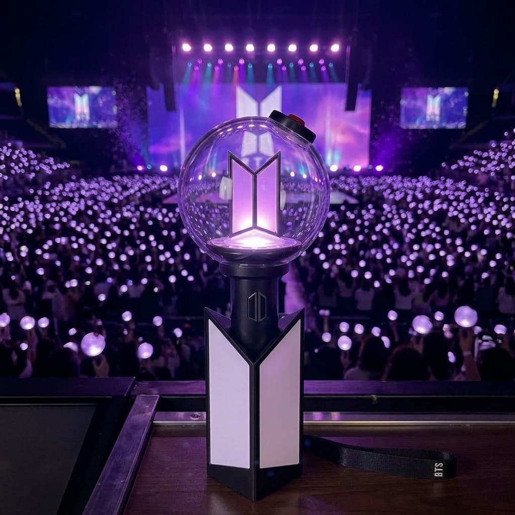 Soporte "Black & White" para ARMY Bomb: Base de Exhibición de BTS